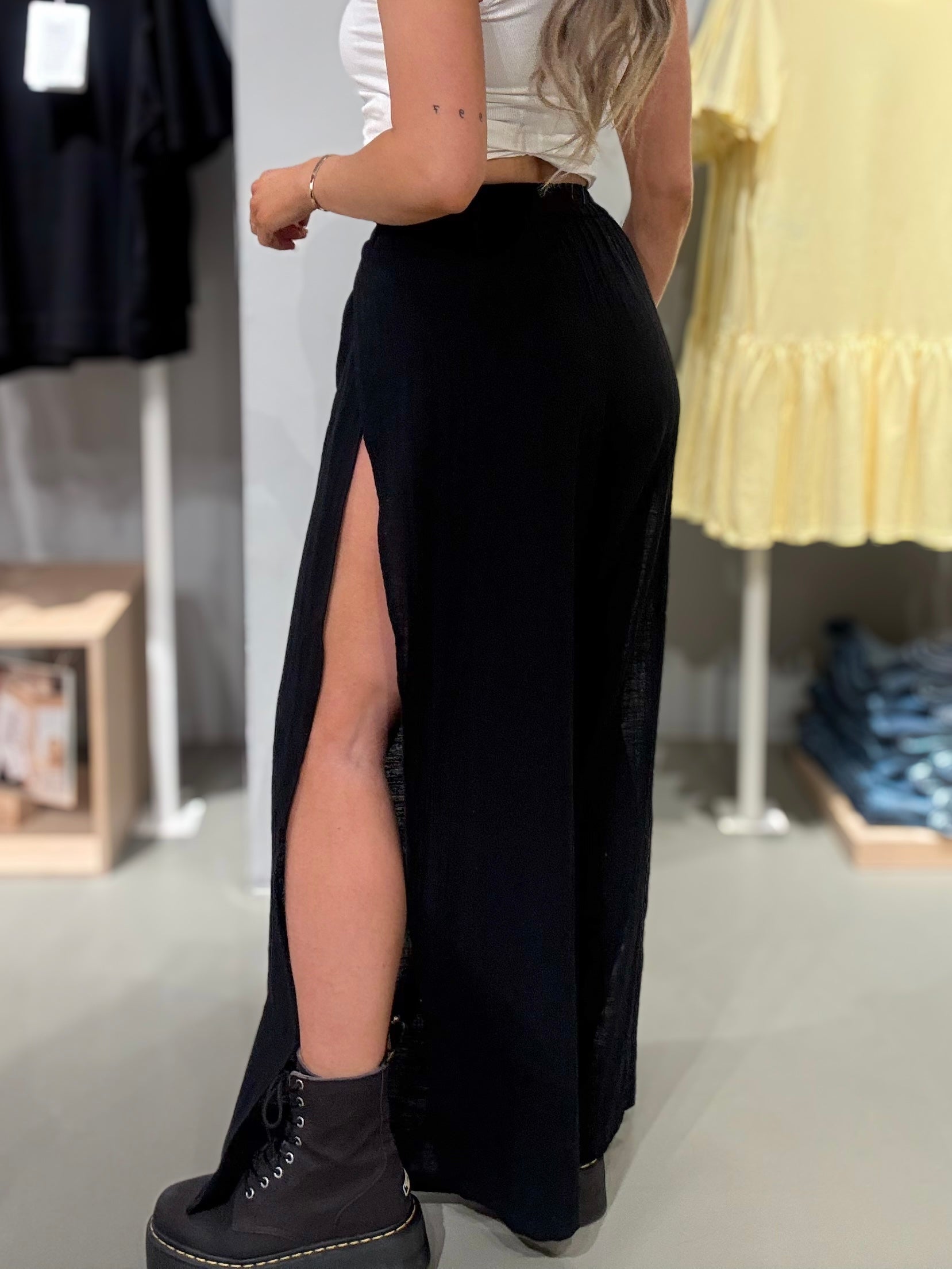 PCAGNES Trousers - Black